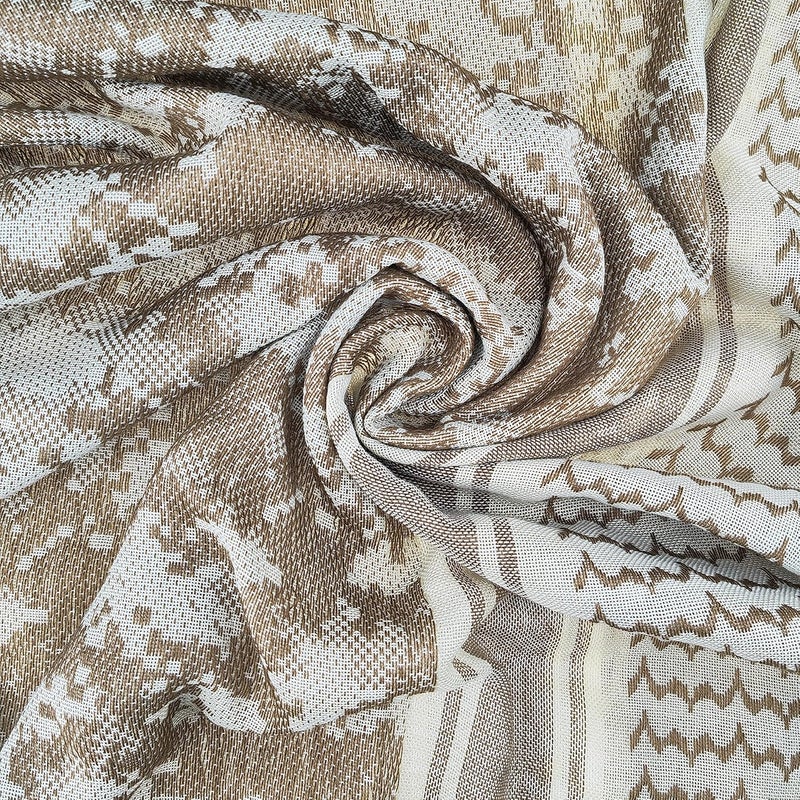 Luxns Store Military Shemagh Tactical Desert Scarf / 100% Cotton Keffiyeh Scarf Wrap for Men And Women - Image 5